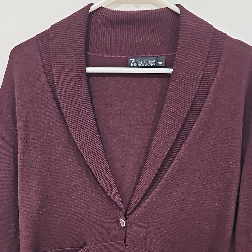 Women's Burgundy Sweater